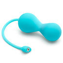 OhMiBod Lovelife Krush Smart Kegel Exerciser Turquoise, silicone design for pelvic floor training.