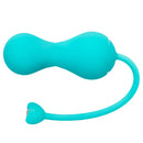 OhMiBod Lovelife Krush Smart Kegel Exerciser Turquoise with sleek silicone design for pelvic floor training.