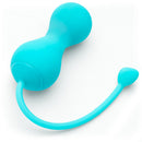 OhMiBod Lovelife Krush Smart Kegel Exerciser Turquoise in sleek silicone design.