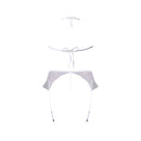 Magic Silk Sexy Time Ever After Bride Costume White L/XL delicate three-piece lingerie set in white lace and mesh.