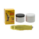 Bananakit Casting Silicone Glow-in-the-dark Refill packaging with yellow silicone cast set and containers.