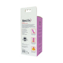 Adam & Eve Charmed Liquid Silicone G-Spot Dildo packaging with detailed features and specifications.
