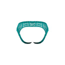 Male Power Ripple Moon Jock Teal S/M featuring a modern lace design in a vibrant teal color.