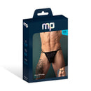 Male Power Ripple Micro V String Black L/XL packaging showcasing a modern men's g-string with minimal coverage.
