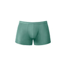 Male Power Eco Cozy Pouch Short Green S showcasing a comfortable and stylish green pouch short for men.