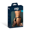 Male Power Eco Cozy Jock Black S/M packaging showcasing jock-style underwear in black.