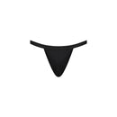 Male Power Eco Cozy Jock Black S/M, a comfortable jock with classic silhouette and open back for men.