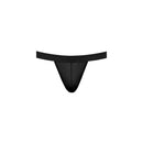 Male Power Mesh 2.0 Strappy Ring Jock Black L/XL, a sheer mesh jock with strappy design for a confident look.