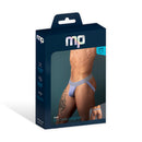 Male Power So Cumfy Gingham Jock Purple S/M packaging showing playful design and comfortable fit.