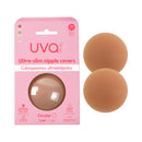 Uva Circular Nipple Covers Cocoa packaging and product, offering seamless coverage for confidence and style.