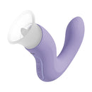 Vive Dolce Callalily G-Spot Tapping Vibrator Light Purple showcasing its ergonomic design and innovative features.