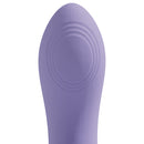 Vive Dolce Callalily G-Spot Tapping Vibrator Light Purple close-up view of the textured tip.