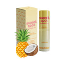Sweetums Sweet Spot Flavored Fragrance Pineapple Coconut with pineapple and coconut design.