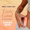 Sweetums Sweet Spot Flavored Fragrance Pineapple Coconut stick, offering a juicy and creamy tropical scent.
