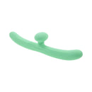 Evolved Meet Me Halfway Double Ended Vibrator Green, designed for couples with flexible shafts for shared pleasure.