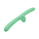 Evolved Meet Me Halfway Double Ended Vibrator Green, couples toy with flexible shafts for shared pleasure.