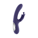 Evolved Wings Of Frenzy Thrusting Butterfly Dual Stimulator featuring a curved shaft and butterfly clitoral stimulator.