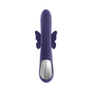 Evolved Wings Of Frenzy Thrusting Butterfly Dual Stimulator in purple color with butterfly wings design.