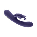 Evolved Wings Of Frenzy Thrusting Butterfly Dual Stimulator in purple with butterfly design and controls.