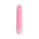 Evolved Shine On Glowing Pink Vibrating Bullet White/Pink showcasing its radiant color and sleek design.