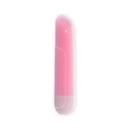 Evolved Shine On Glowing Pink Vibrating Bullet White/Pink, compact design with glowing pink finish.