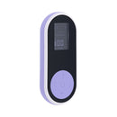 Evolved Energetic Egg Thrusting Vibrating Egg Purple remote control with digital display and buttons.