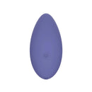 Spectrum Essentials Compact External Vibrator Purple, palm-sized with ergonomic shape for targeted external stimulation.