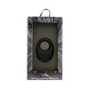 Je Joue Mio V2 Vibrating Cock Ring Black in elegant packaging with remote for enhanced couple intimacy.