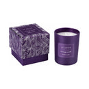 Je Joue Purple Vanilla Massage Candle 160g with elegant packaging and soft glow.