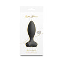 Love Notes Wildflower Vibrating Anal Plug Black packaging, featuring a sleek design and body-safe silicone.