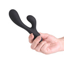 NS Novelties Love Notes Unforgettable Black sleek design held in hand for added intimacy.