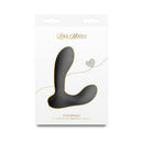 Love Notes Escapade App Controlled Vibrator Black packaging on display, featuring sleek black design and app control features.