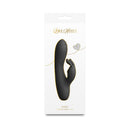 NS Novelties Love Notes Stay Vibrator Black in packaging, flexible design for discreet pleasure.