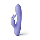 NS Novelties Love Notes Stay Compact Massager Violet shown in purple color for discreet pleasure and exploration.