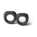 Renegade Alpha Silicone Cock Rings Black set of two rings for comfort and support in intimate experiences.