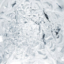 Close-up of the inner texture of Tenga Geo Glacier Textured Male Masturbator featuring prism shapes.