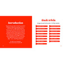 The Little Book Of Cock Adult Activity Book introduction and trivia on average penis size by country.