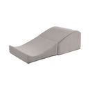 Liberator Flip Ramp Sex Positioning Pillow Lush Grey designed for enhanced intimacy and comfort.
