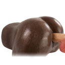 Camtoyz Raw Realistic Torso Naysa Masturbator Chocolate detailed view showcasing realistic design and texture.