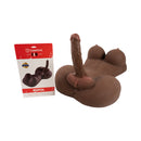 Camtoyz Raw Rupol Transgender Torso Masturbator Chocolate displayed with packaging for realistic solo play.
