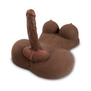 Camtoyz Raw Rupol Transgender Torso Masturbator Chocolate showcasing lifelike details and realistic design.