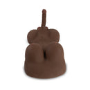 Camtoyz Raw Rupol Transgender Torso Masturbator Chocolate with realistic details and soft texture.