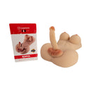 Camtoyz Raw Transgender Torso Rupol Masturbator Beige displayed with packaging