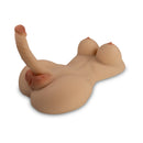 Camtoyz Raw Transgender Torso Rupol Masturbator Beige, lifelike torso for immersive pleasure and content creation.