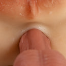 Camtoyz Raw Transgender Torso Rupol Masturbator Beige close-up detail for realistic pleasure experience.