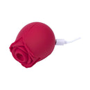 Adam & Eve Eve's Blooms Of Bliss Vibrating & Sucking Rose, compact design for sensual pleasure.