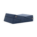Liberator Wedge & Ramp Sex Combo Velvet Blue in a sleek and modern design, perfect for enhancing intimate experiences.