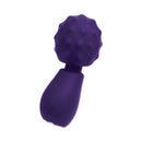 Vedo Meeny Rechargeable Extra Mini Wand Purple with a textured head and compact design for powerful vibrations.