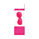 Vedo Miny Rechargeable Extra Mini Wand Pink compact massager packaging with soft head design.