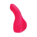 Vedo Luxi Rechargeable Clitoral Finger Vibe Pink designed for focused stimulation with a smooth silicone finish.